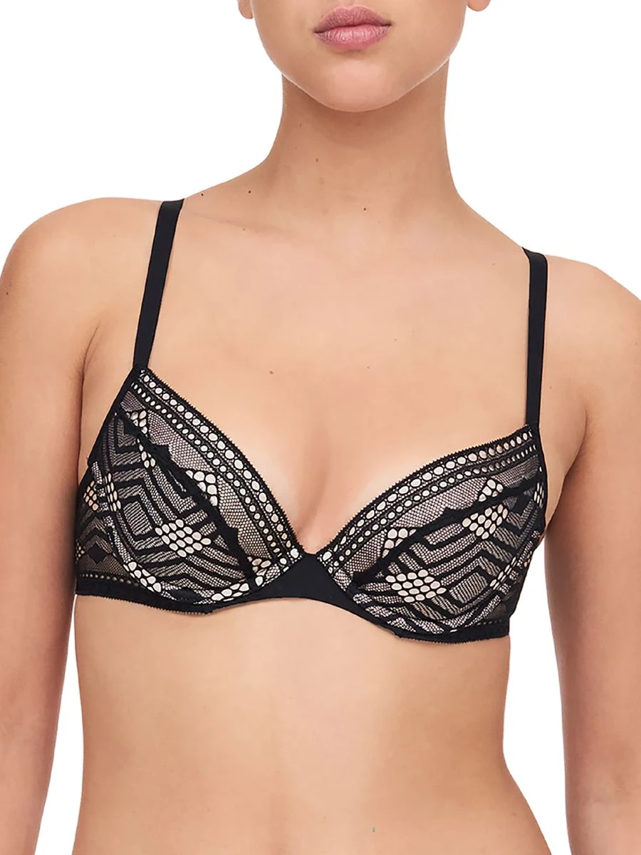 Passionata Ondine Push Up Foam Bra - Black 1 Passionata Ondine Push Up Foam Bra - Black