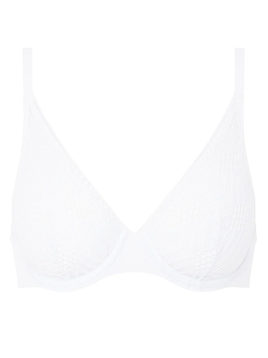 Passionata Ondine Covering Underwired Bra - White 4 Passionata Ondine Covering Underwired Bra - White - Image 4
