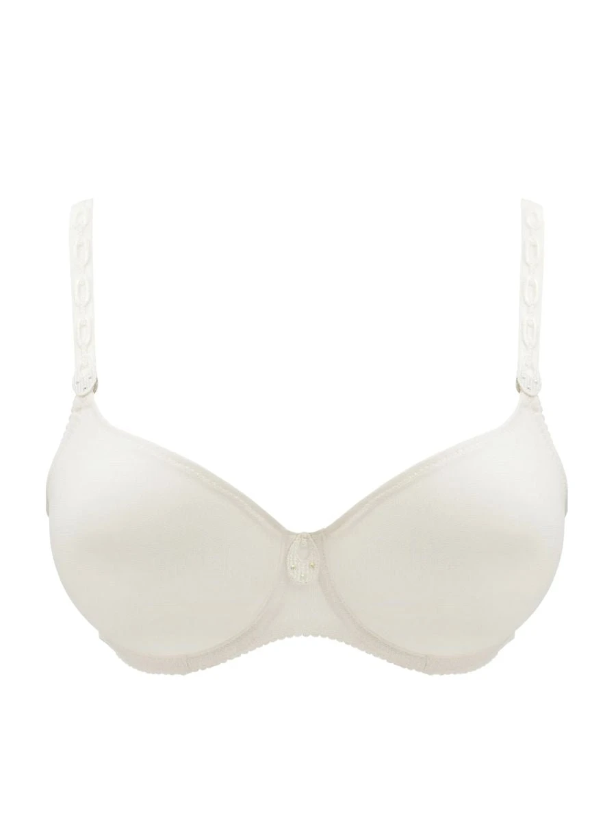 PRIMADONNA Satin Non Padded Full Cup Bra - Natural 4 PRIMADONNA Satin Non Padded Full Cup Bra - Natural - Image 4