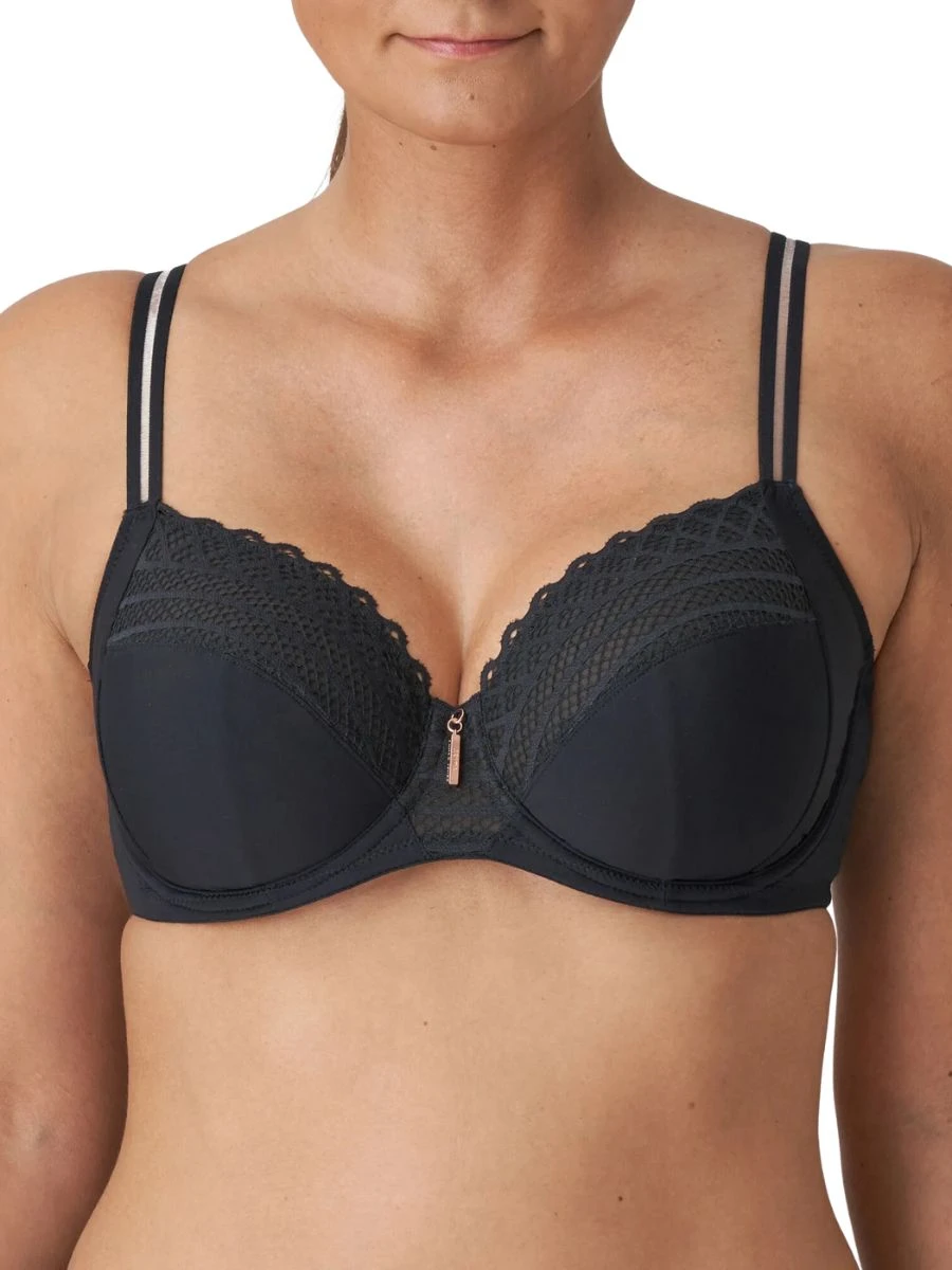 East End Full Cup Bra - Charcoal 1 East End Full Cup Bra - Charcoal