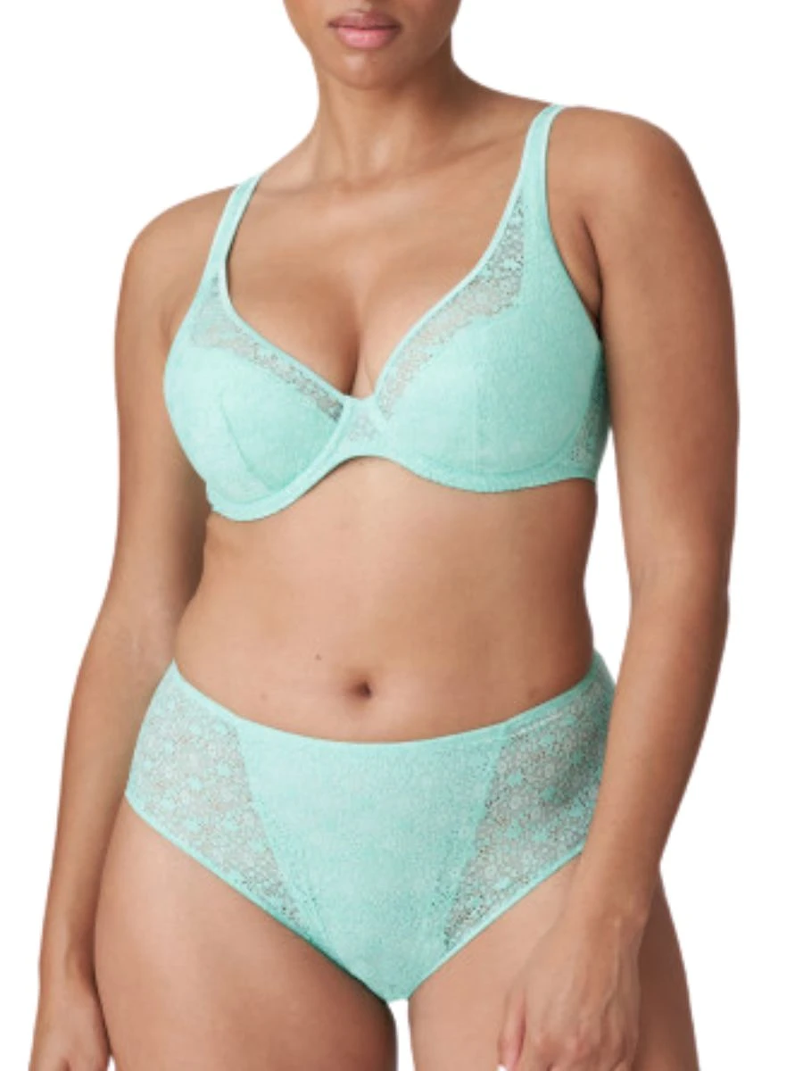 Epirus Half Padded Plunge Bra - Miami Mint 5 Epirus Half Padded Plunge Bra - Miami Mint - Image 5