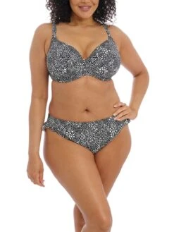 ELOMI Pebble Cove High Leg Brief 7 ELOMI Pebble Cove High Leg Brief -Boosted Bras Sales Store braforme swim elomi pebble 20cove 801185 blk full