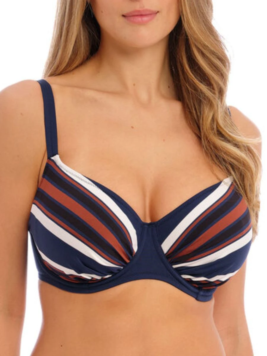 FANTASIE Ocean Cove Full Cup Bikini Top - Deep Sea 1 FANTASIE Ocean Cove Full Cup Bikini Top - Deep Sea