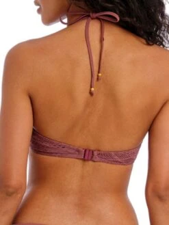FREYA Sundance Halterneck Bikini Top - Nutmeg -Boosted Bras Sales Store braforme swim freya 3971 nug back