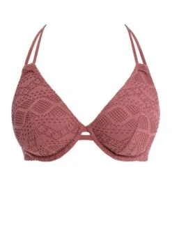 FREYA Sundance Halterneck Bikini Top - Nutmeg -Boosted Bras Sales Store braforme swim freya 3971 nug plain