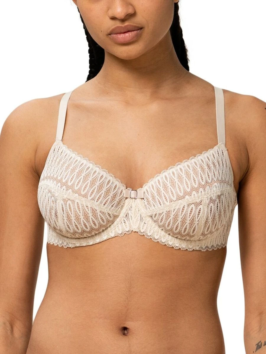 Triumph Aura Spotlight Full Cup Bra - Creamy Dream 1 Triumph Aura Spotlight Full Cup Bra - Creamy Dream