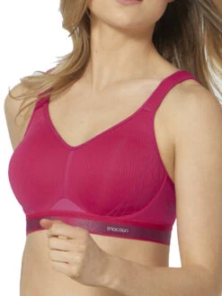 Triumph Triaction Cardio Cloud Racerback Sports Bra - Cerise