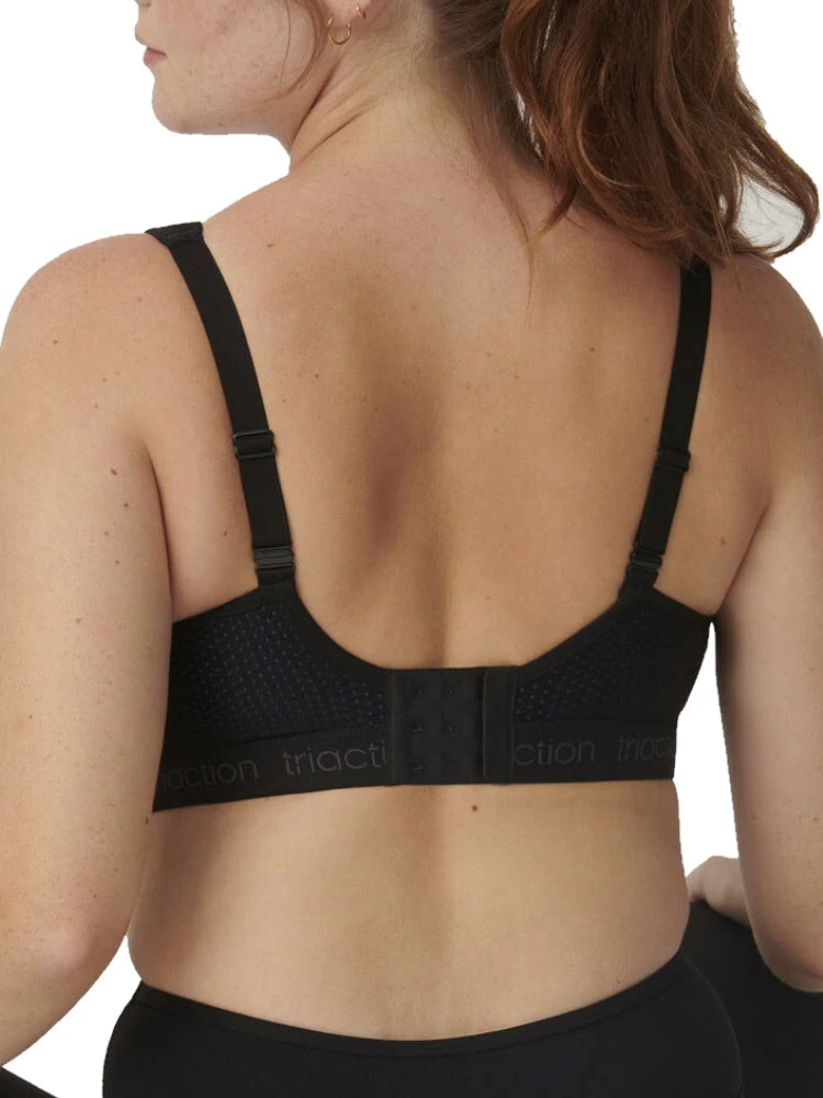 Triumph Triaction Energy Lite Sports Bra - Black 2 Triumph Triaction Energy Lite Sports Bra - Black - Image 2