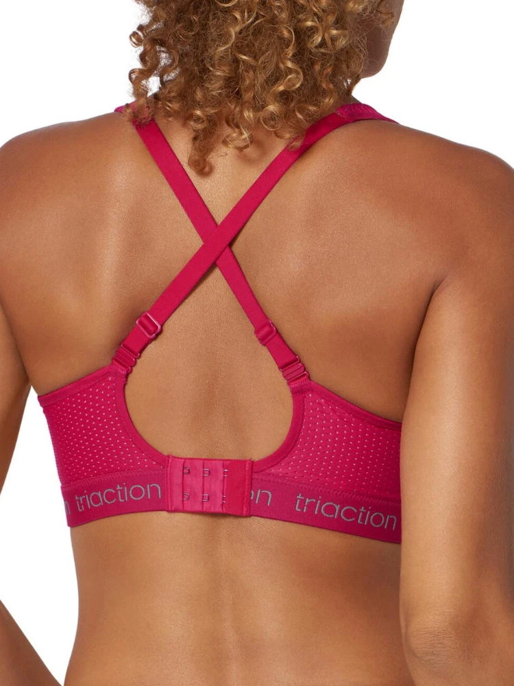 Triumph Triaction Energy Lite Sports Bra - Cerise 3 Triumph Triaction Energy Lite Sports Bra - Cerise - Image 3