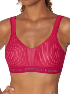 Triumph Triaction Energy Lite Sports Bra - Cerise