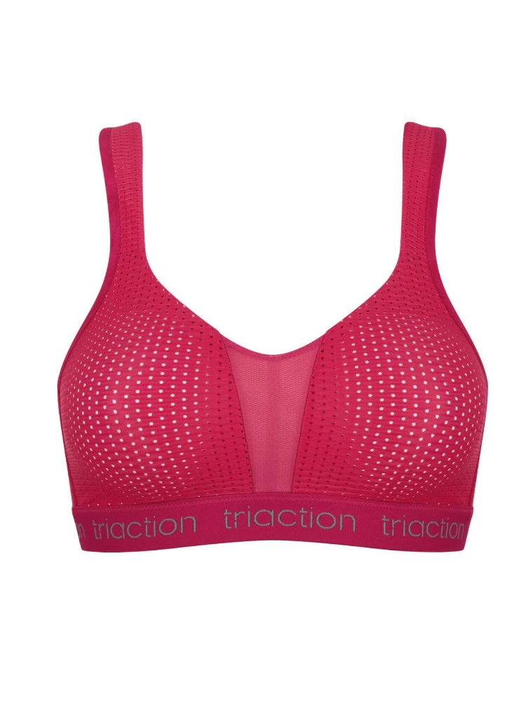Triumph Triaction Energy Lite Sports Bra - Cerise 4 Triumph Triaction Energy Lite Sports Bra - Cerise - Image 4