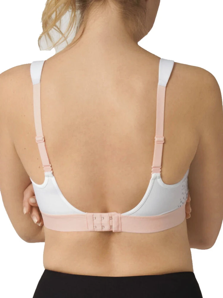 Triumph Triaction Extreme Lite Sports Bra - White 2 Triumph Triaction Extreme Lite Sports Bra - White - Image 2