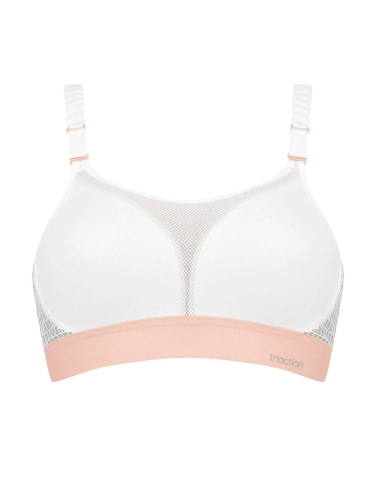 Triumph Triaction Extreme Lite Sports Bra - White 5 Triumph Triaction Extreme Lite Sports Bra - White - Image 5