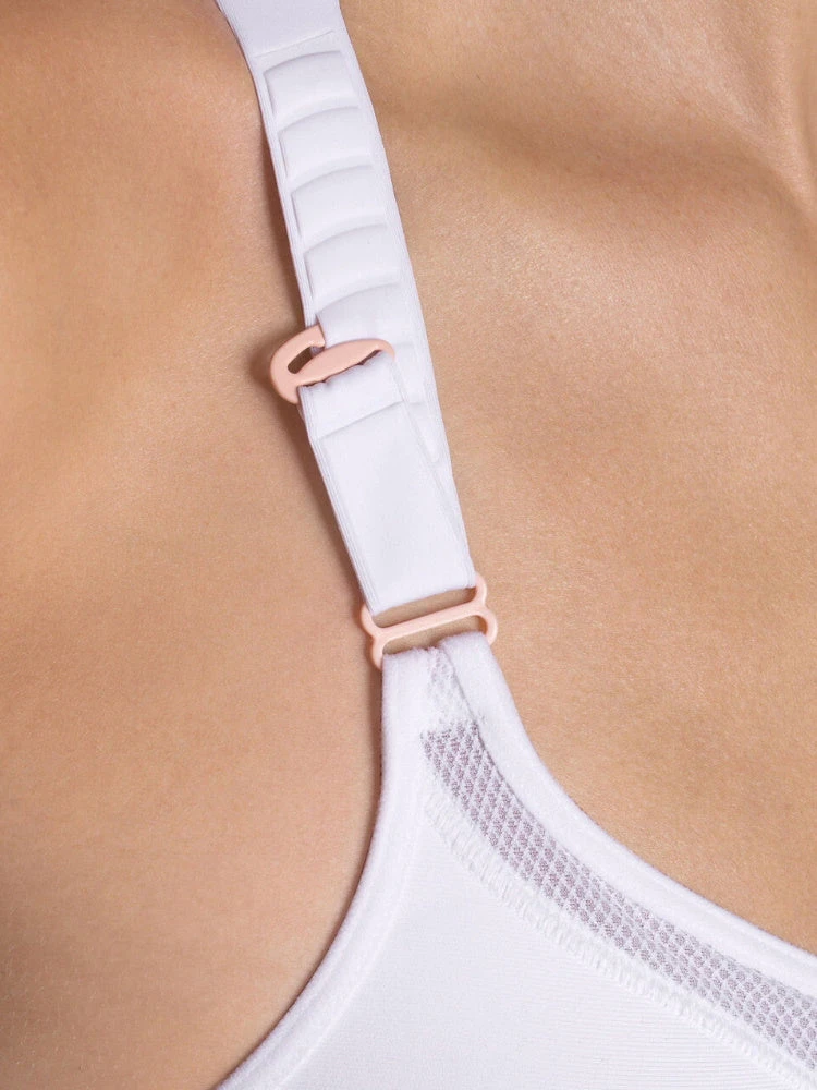 Triumph Triaction Extreme Lite Sports Bra - White 4 Triumph Triaction Extreme Lite Sports Bra - White - Image 4