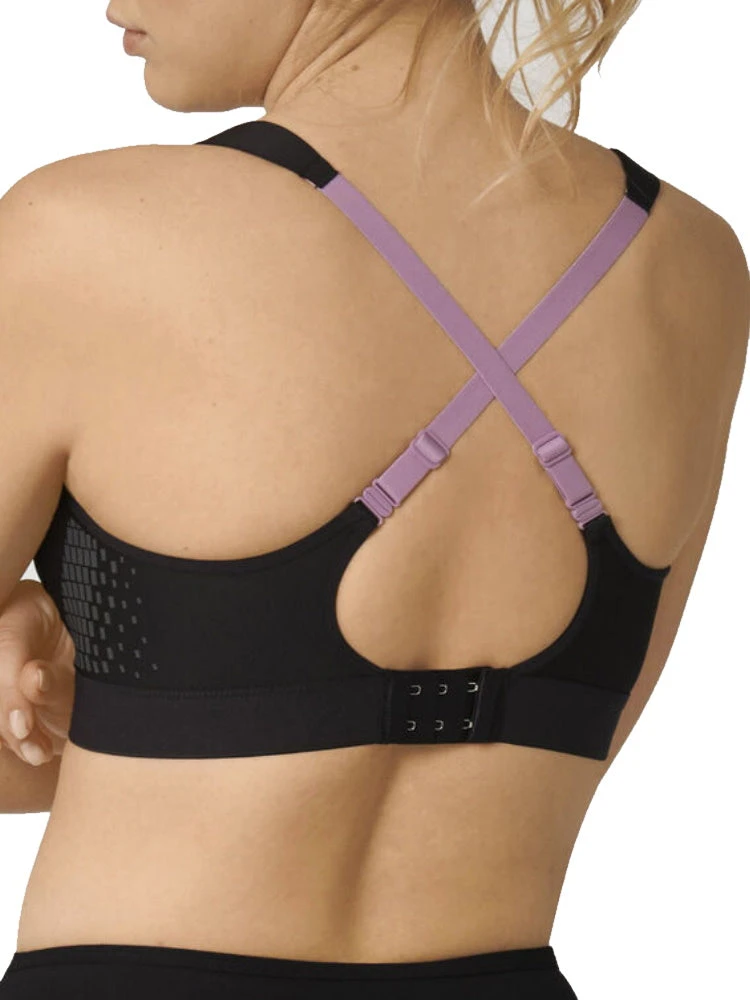Triumph Triaction Extreme Lite Sports Bra - Black 2 Triumph Triaction Extreme Lite Sports Bra - Black - Image 2