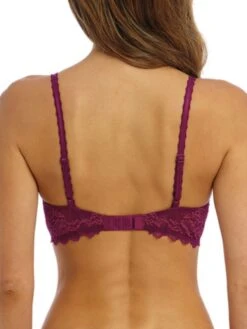 Wacoal Lace Perfection Average Wire Bra - Red Plum 8 Wacoal Lace Perfection Average Wire Bra - Red Plum -Boosted Bras Sales Store braforme wacoal lace 20perfection 35002 rem back