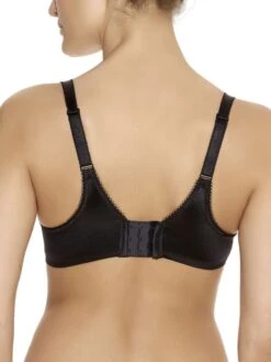 Wacoal Basic Beauty Full Figure Underwire Bra - Black -Boosted Bras Sales Store braforme wacoal lingerie wa855192 blk b