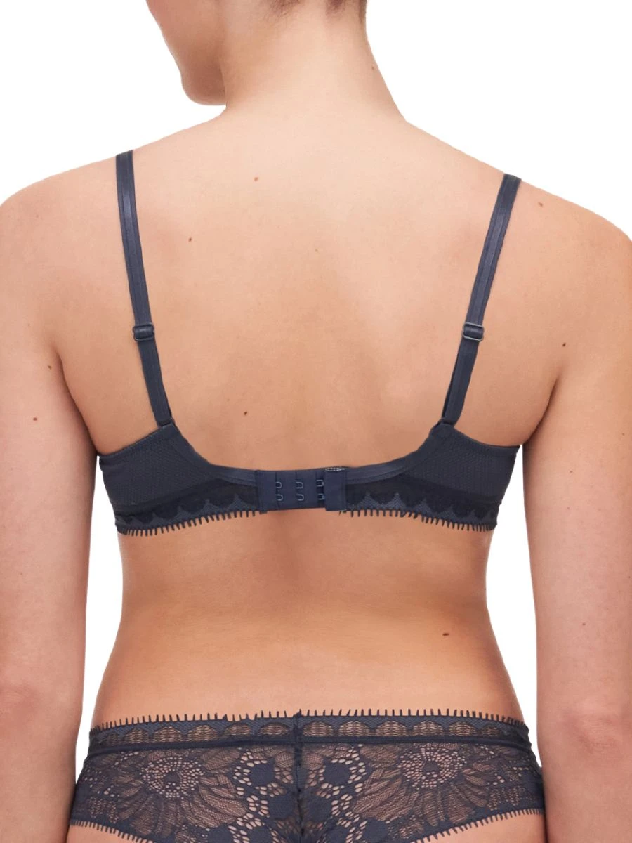Chantelle Day To Night Plunge Spacer Bra - Deep Grey 3 Chantelle Day To Night Plunge Spacer Bra - Deep Grey - Image 3