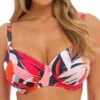 FANTASIE Almeria Gathered Full Cup Bikini Top - Multi