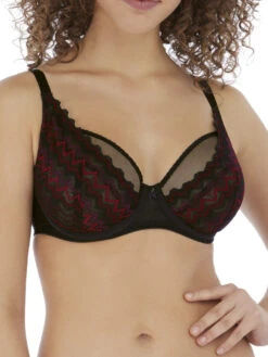 FREYA Festival Vibe High Apex Bra - Black