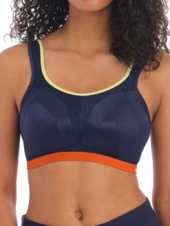 FREYA Dynamic Non-Wired Sports Bra - Navy Spice