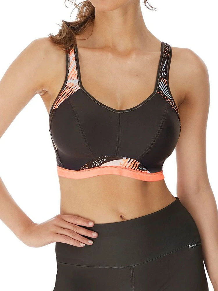 FREYA Epic Crop Top Sports Bra - Digital Vision 1 FREYA Epic Crop Top Sports Bra - Digital Vision