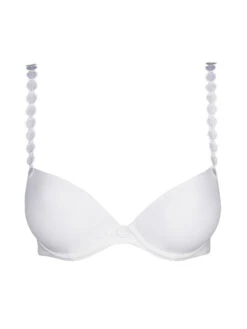 MARIE JO Tom Padded Plunge Bra - White 8 MARIE JO Tom Padded Plunge Bra - White -Boosted Bras Sales Store marie jo l aventure lingerie padded bra tom 0120822 wit 20p