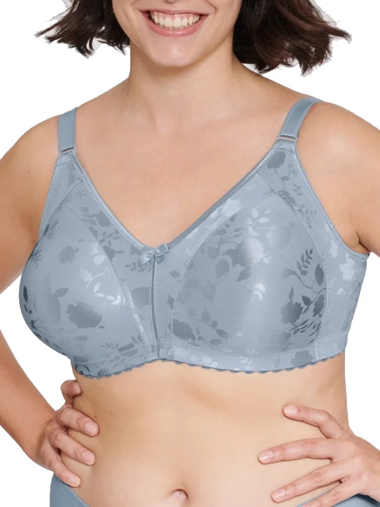 Naturana Minimiser Soft Cup Bra - Raindrops 1 Naturana Minimiser Soft Cup Bra - Raindrops