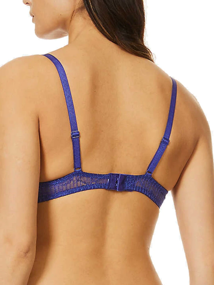 Passionata Sun Push Up Bra - Navy 2 Passionata Sun Push Up Bra - Navy - Image 2