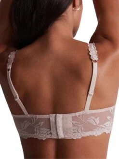 Aubade Softessence Plunge Bra - Skin -Boosted Bras Sales Store tmn18 20back2
