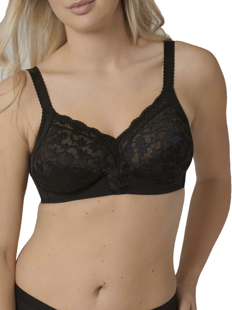 Triumph Delicate Doreen N Full Cup Bra - Black 1 Triumph Delicate Doreen N Full Cup Bra - Black