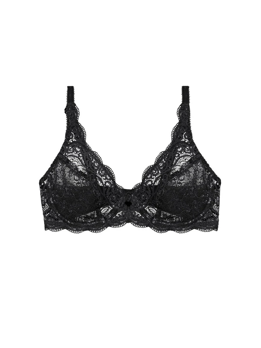 Triumph Amourette 300W High Apex Bra - Black 5 Triumph Amourette 300W High Apex Bra - Black - Image 5