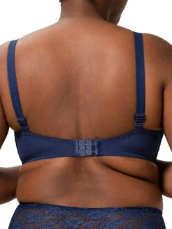 Triumph Amourette 300W High Apex Bra - Deep Water -Boosted Bras Sales Store triumph lingerie amourette 10166797 6722 deep water b