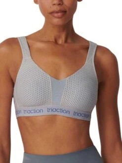 Triumph Triaction Energy Lite Sports Bra - Platinum