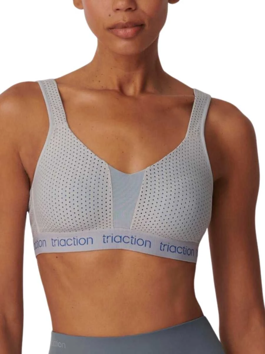 Triumph Triaction Energy Lite Sports Bra - Platinum 1 Triumph Triaction Energy Lite Sports Bra - Platinum