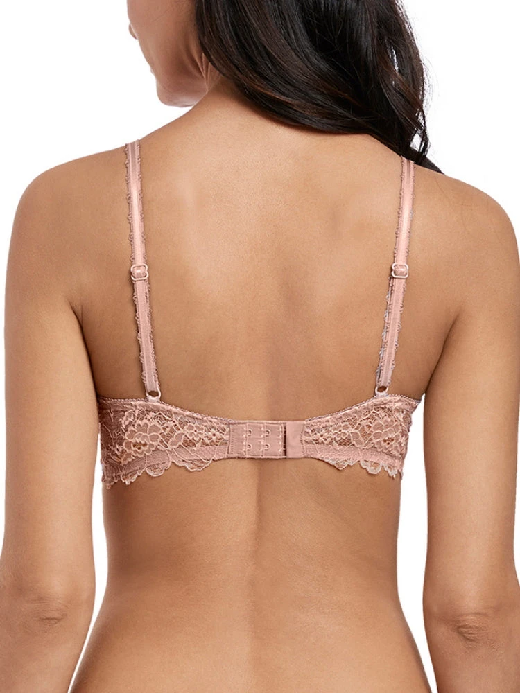 Wacoal Lace Perfection Average Wire Bra - Rose Mist 2 Wacoal Lace Perfection Average Wire Bra - Rose Mist - Image 2