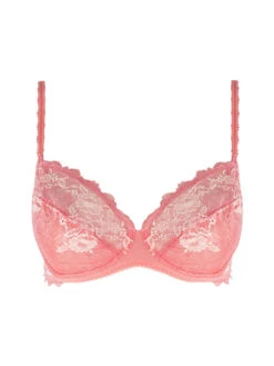 Wacoal Lace Perfection Average Wire Bra - Strawberry Ice 5 Wacoal Lace Perfection Average Wire Bra - Strawberry Ice -Boosted Bras Sales Store we135002 sbe cut wacoal lingerie lace perfection strawberry ice average wire bra