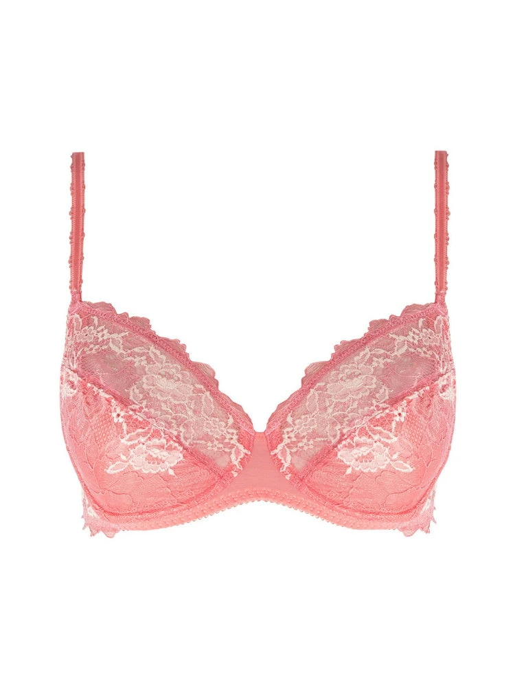 Wacoal Lace Perfection Average Wire Bra - Strawberry Ice 3 Wacoal Lace Perfection Average Wire Bra - Strawberry Ice - Image 3